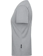 Daiber JN 1807 Dámské pracovní tričko z bio bavlny - Solid 02.1807 grey heather