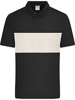 Daiber 8050 Bio polo "Colour-Block" 02.8050 black/sandstone