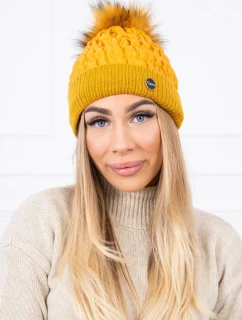 Čepice K160 hořčice