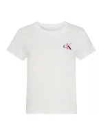 Dámské Tričko s krátkým rukávem QS6356E-GGE - Calvin Klein