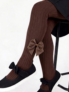 BAVLNĚNÉ PUNČOCHÁČE S PRUHY A MAŠLÍ RB022 128–146