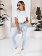 Dámské push up džíny světle modré FashionStreet UY2808