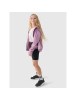 Dívčí softshellová větruodolná bunda 4F Junior 4FJWAW24TSOFF261-54S s membránou neodry 5000