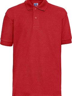 Russell Athletic 599B Dětské piqué polo z těžké bavlny 10.599B bright red