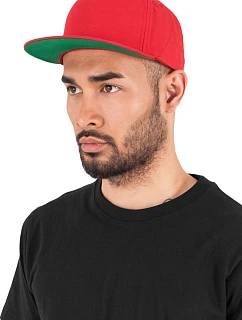 Flexfit 6007/6007T 5 panelová Snapback kšiltovka 55.6007 red