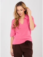 Jumper MI SW 0120.16 tmavě růžový Jumper MI SW 0120.16 tmavě růžový