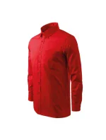 Malfini Style LS M MLI-20907 červená košile Malfini Style LS M MLI-20907 červená košile