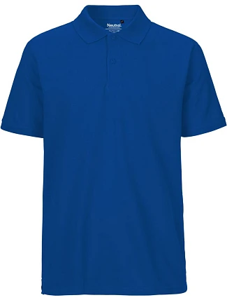 Neutral O 20080 Pánské piqué polo z bio bavlny 77.2080 royal Neutral O 20080 Pánské piqué polo z bio bavlny 77.2080 royal
