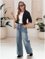 NUTI dámský svetr černý FashionStreet MY1676