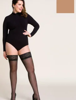 Gabriella Calze 15 DEN Plus Size kód 164 barva:béžová