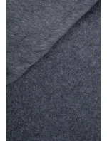 Šaty s kapucí a bočním rozparkem tmavě šedé