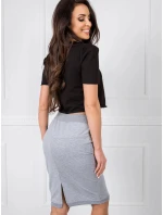 Dámská sukně RV SD 4793 1.32 Světle šedá - FPrice