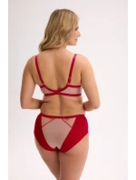 POLOMĚKKÁ PODPRSENKA AINA VÝROBEK 1273 ČERVENÁ