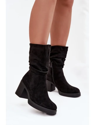 Boty na podpatku  model 220695 Step in style