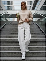 Dámská krémová mikina ERIAN FashionStreet BY1275