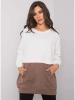 Halenka RV BL 7197.89P bílo-hnědá