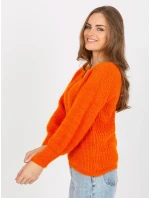 Dámský svetr TW SW BI 9029.84 oranžový