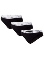 Kalhotky 3pcs QD3588E-0001 černá - Calvin Klein