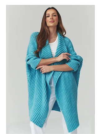 Svetr na zapínání  model 226879 Makadamia