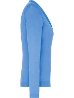 Daiber JN 660 Dámský pletený cardigan s výstřihem do V 02.0660 glacier blue Daiber JN 660 Dámský pletený cardigan s výstřihem do V 02.0660 glacier blue