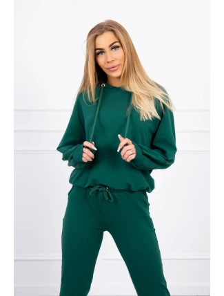 Zelená mikina s kapucí Zelená mikina s kapucí