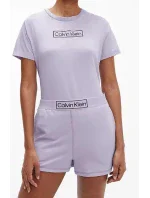 Dámský kraťasový set - QS6804E 10B- fialová - Calvin Klein Dámský kraťasový set - QS6804E 10B- fialová - Calvin Klein