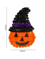 DEKORATIVNÍ FIGURKA DÝNĚ 35CM HALLOWEEN FIALOVÝ PRUH