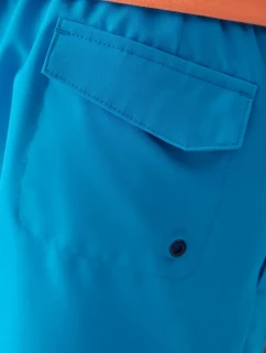 Chlapecké plážové šortky typu boardshorts 4F - modré