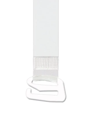 Silikonová ramínka Julimex RT-104 16mm bílý kov Silikonová ramínka Julimex RT-104 16mm bílý kov