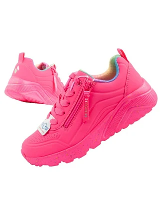 Dětské sportovní tenisky Skechers Uno Lite růžové pohodlné
