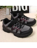 American Club Jr AM902A šedé trekové boty na suchý zip American Club Jr AM902A šedé trekové boty na suchý zip