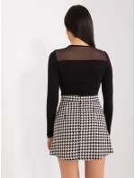 Sukně LK SD 509478 1.53P bílá a černá