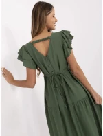 Šaty MI SK A2489.21 khaki Šaty MI SK A2489.21 khaki