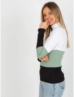 Dámská halenka RV BZ 8465 1.33P světle zelená - FPrice Dámská halenka RV BZ 8465 1.33P světle zelená - FPrice