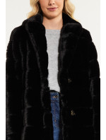 Monnari Kabáty Dámský kabát s límečkem Černý