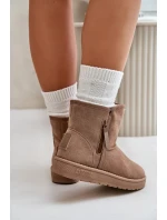 Dámské sněhule Big Star – béžové