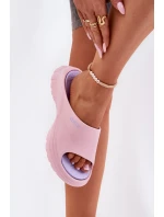 Dámské pěnové pantofle Big Star – růžové