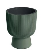 MILLY květináče na podstavci 24CM GREEN PINA dětské