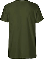 Neutral O 60012 Pánské bio tričko s ohrnutými rukávy 77.6012 military Neutral O 60012 Pánské bio tričko s ohrnutými rukávy 77.6012 military
