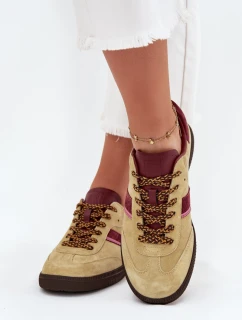 Dámské Nízké Sněhule Z Semiše Big Star SS274680 HI-POLY SYSTEM Limetkové