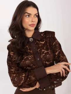 Košile IT KS 21999.50 hnědá