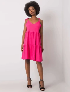 Šaty RO SK 2570.19 tmavě růžová