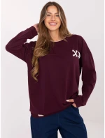 Mikina RV BL A941.58 maroon Mikina RV BL A941.58 maroon