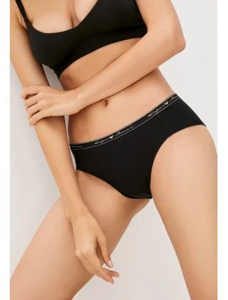 Dámské vysoké kalhotky 164520 1A223 - 00020 - Černá - Emporio Armani Dámské vysoké kalhotky 164520 1A223 - 00020 - Černá - Emporio Armani