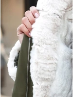 Dámská zimní bunda STARBURST zelená FashionStreet TY4763