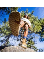 Turistické boty Vivobarefoot Tracker Leather AT - hnědé