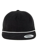 Flexfit 6502CD 5 panelová kšiltovka "Corduroy" 55.02CD black