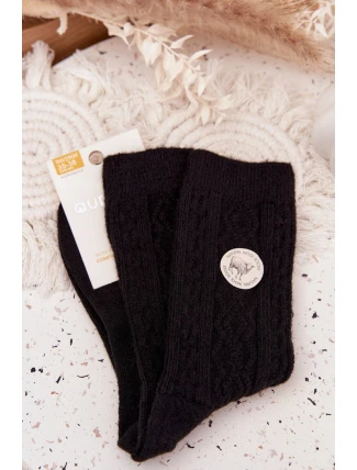 Dámské vlněné ponožky Černé