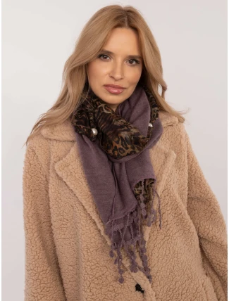 Šála AT SZ 0247.83P tmavě fialová