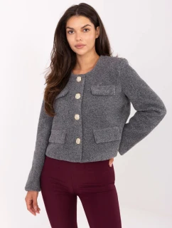 IT KR bunda FL9586.64 tmavě šedá